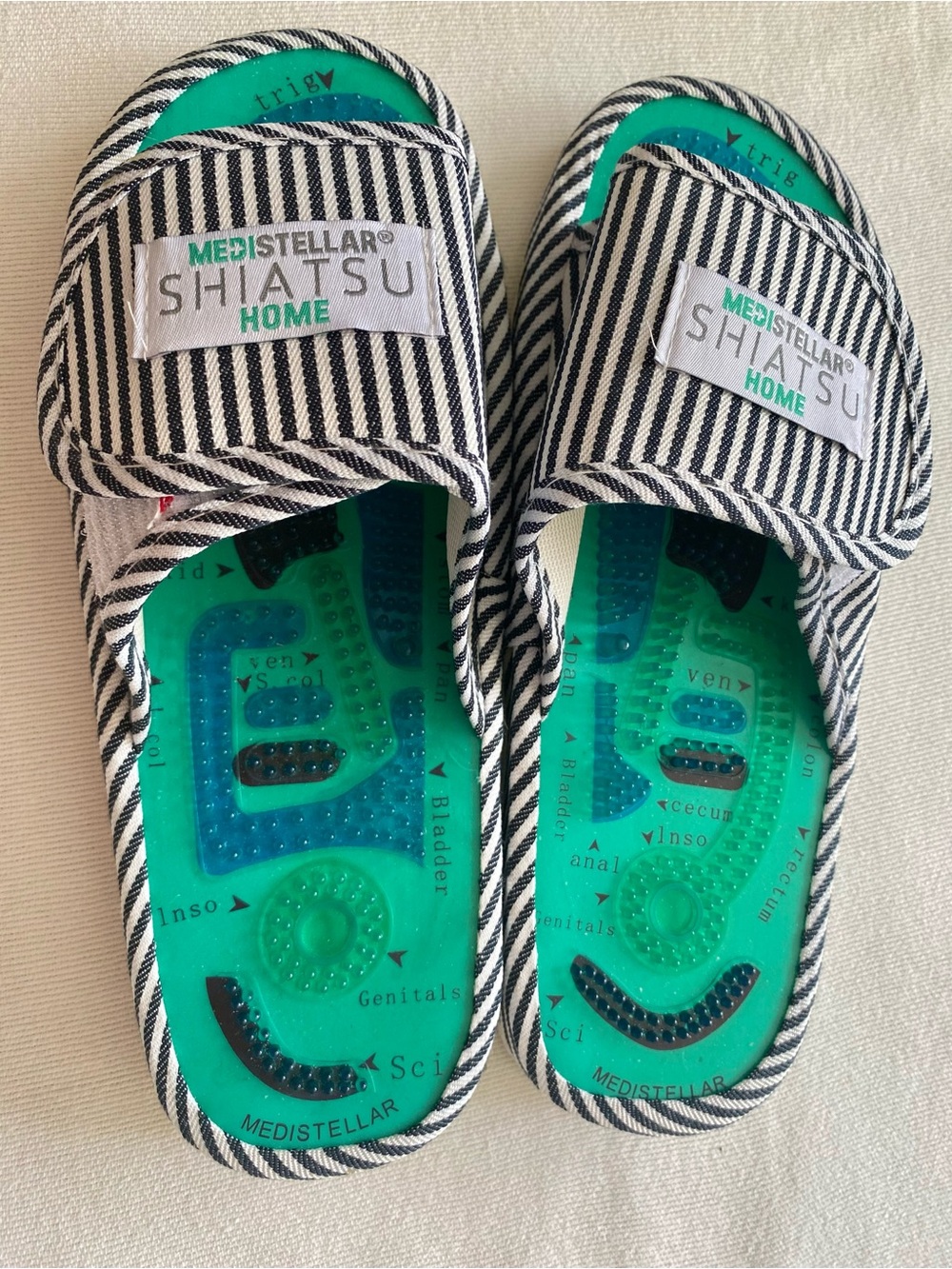Shiatsu Foot Massage Slippers - NWOT